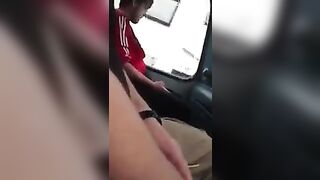A guy jerked his dick on the bus, just like in other hot videos