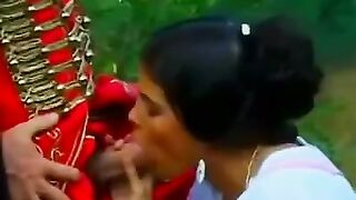 The wife and daughter of a rich nobleman got fucked by servants