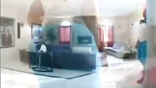 Black BBW takes a big black cock in her wet pussy in a steamy scene