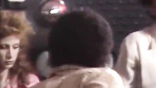 Retro swingers fuck with their parents in a wild orgy scene