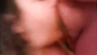 The guy made his friend bend over and shoved his cock in her mouth