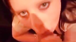 The young girls are very fond of sucking dicks and swallowing cum