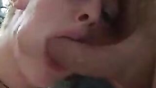 Blonde woman fucked in her ass hole hard