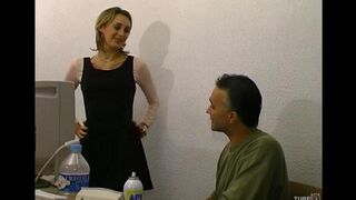 An old man fucks his younger sister, who got a new pussy
