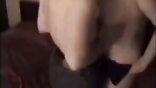 A cute young girl is fucking with her boyfriend