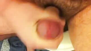 A model masturbates in front of a webcam for Private