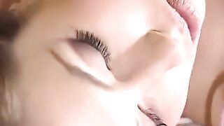 A busty mom gets her pussy eaten by a young guy