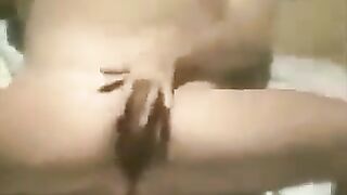 A girl masturbates on the beach and gets recorded with a hidden camera