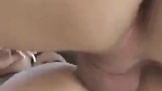 A hidden camera captures a pussy under a skirt without panties