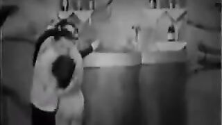 A threesome sex with a girl from the ancient times