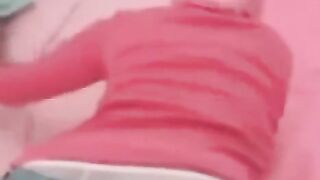 A man fucked his Arabic girlfriend with hairy natural tits