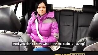 The guy fell asleep and the taxi driver had sex with him