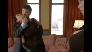 The punishment for the wife and maids in the style of BDSM