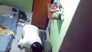 The hidden camera has been installed in the girl’s room in the hostel