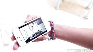 Alaina Kristar got so horny after watching a porn video and needed to fuck immediately