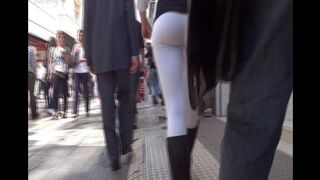 The camera tracked the juicy Argentine ass in action