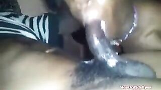 It is much more pleasant to suck a huge black cock