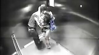 Another couple fucked in the hidden hotel room chamber