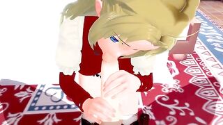 Jobless Reincarnation ZENITH GREYRAT's love for cum scene