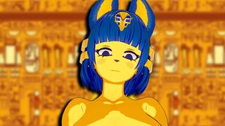 Ankha is hot riding a big cock in the new episode