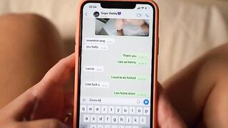 A girl got a lot of money for her porn shots and sex with a sugar daddy