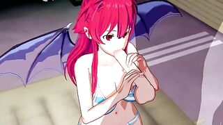 The succubus anime movie recommends you to drink more cum - Itadaki! Seieki - Mari Setogaya Hentai