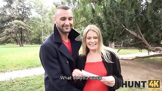 Pregnant woman gets fucked in front of her husband