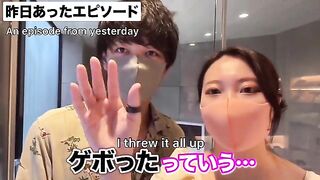 Japanese guy’s slippery handjob with cum lube ends with a hot creampie