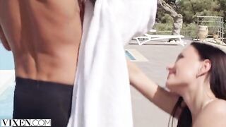 Two besties enjoy a steamy threesome with a married man