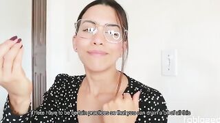 The hot psychiatrist is here to help you with your problems, JOI style