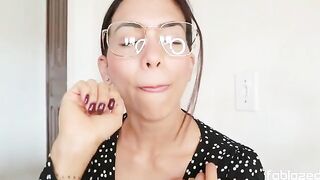 The hot psychiatrist is here to help you with your problems, JOI style