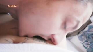 The couple has an amazing intimate moment, both reaching the peak together