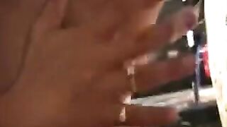 Fell in love with himself and showed his Tits