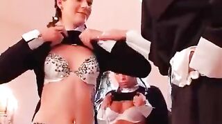A nun forced three girls to have lesbian sex