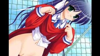 A girl with big boobs is smoothly shaving her sweet pussy in this hot video