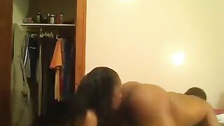 I punished the guy for disobedience with a strapon in a pointed scene