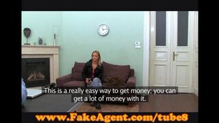 Friends arranged a sex after casting for a young model