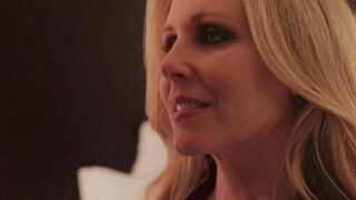 A wife is having fun with her husband and a whore together