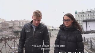The first Russian guy gave his last soul to the first girl he met