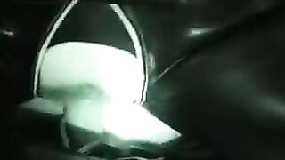 A husband and wife have fun while wearing sexy latex suits