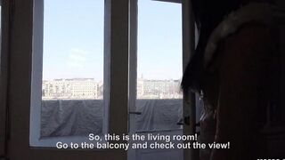 The tourist had to pay for housing in a special way for beauty