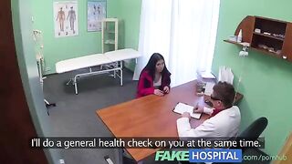 A girl was examined by a doctor and had sex with him
