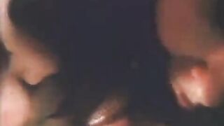 A classic threesome scene with an incredible blowjob performance