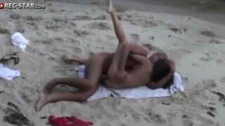 Real hidden cam shooting on the naked beach with sexy girls