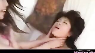 A Korean girl experienced a passionate and intense encounter with a guy