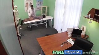 The cunning doctor examined the patient and had sex with her