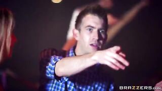Skinny blonde teen gets fucked on a party hard
