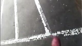 A guy came out for a run and started jerking off in the street