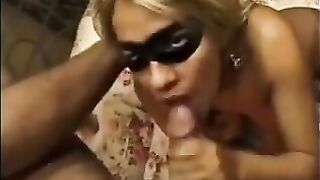 A wife has sex with another man in front of her husband