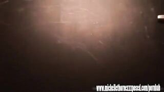 Spying for boys under a mature woman's skirt with pantyhose